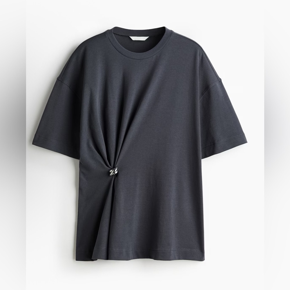 H&M Metal-Detail T-Shirt
